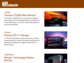 'hifi-classic.net' screenshot