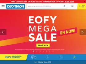 'decathlon.com.au' screenshot