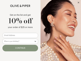 'oliveandpiper.com' screenshot