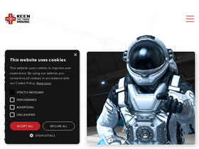 'keenswh.com' screenshot