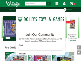 'dollys.ca' screenshot