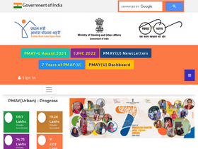 'pmay-urban.gov.in' screenshot