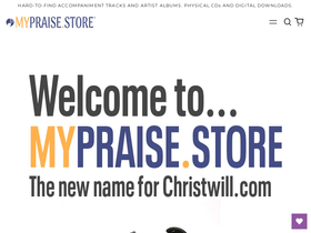 'christwill.com' screenshot