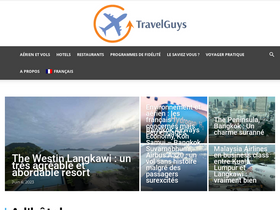 'travelguys.fr' screenshot