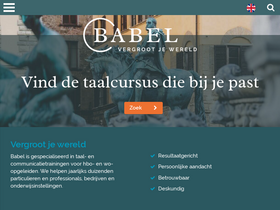 'babel.nl' screenshot