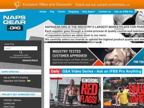 'napsgear.org' screenshot