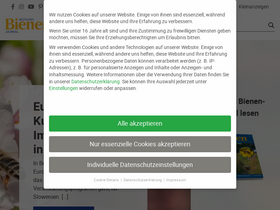 'bienenjournal.de' screenshot