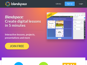 'blendspace.com' screenshot