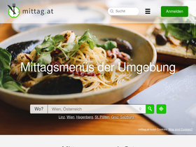 'mittag.at' screenshot