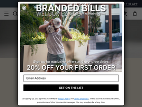 'brandedbills.com' screenshot