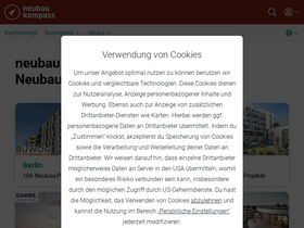 'neubaukompass.de' screenshot