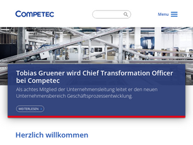 'competec.ch' screenshot
