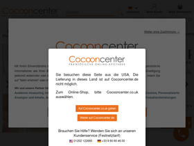 'cocooncenter.de' screenshot
