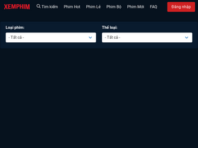 'xemphim.fun' screenshot