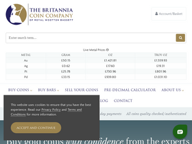 'britanniacoincompany.com' screenshot