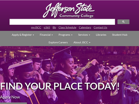 'jeffersonstate.edu' screenshot