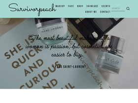 'survivorpeach.com' screenshot