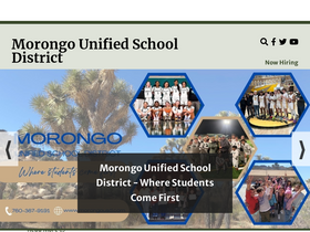 'morongousd.com' screenshot