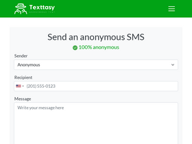 'texttasy.com' screenshot