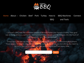 'catheadsbbq.com' screenshot