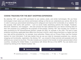 'avenidapoznan.com' screenshot