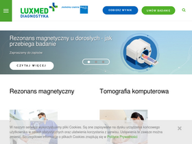 'luxmed-diagnostyka.pl' screenshot