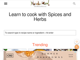 'masalaherb.com' screenshot