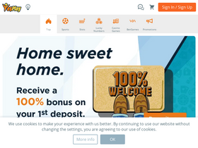 'yesplay.bet' screenshot