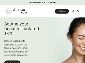 'dermazen.co' screenshot