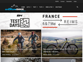 'endhuro-bike.com' screenshot