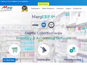 'margcompusoft.com' screenshot