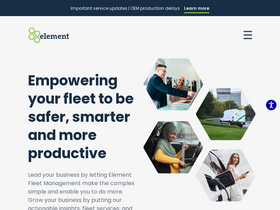 'elementfleet.com' screenshot