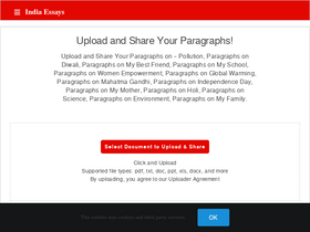 'shortparagraph.com' screenshot