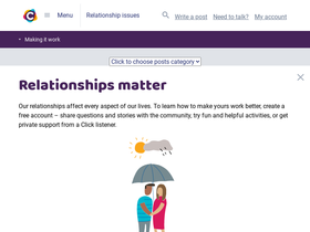 'clickrelationships.org' screenshot