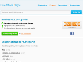 'dissertationsenligne.com' screenshot