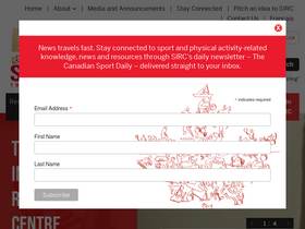 'sirc.ca' screenshot