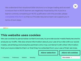 'ncfe.org.uk' screenshot