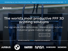 'bcn3d.com' screenshot