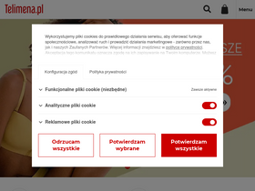 'telimena.pl' screenshot