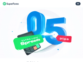 'superforex.com' screenshot