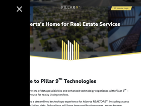 'pillarnine.com' screenshot