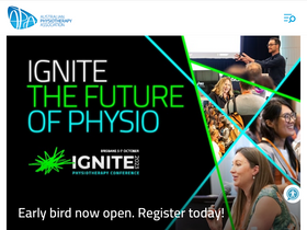 'australian.physio' screenshot