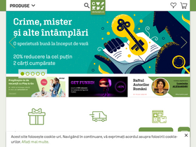 'carturesti.ro' screenshot