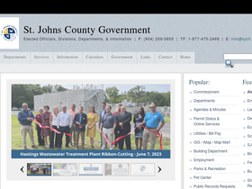 'sjcfl.us' screenshot