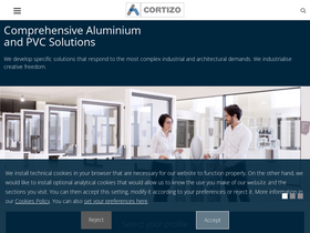 'cortizo.com' screenshot