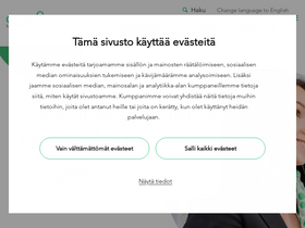 'omasp.fi' screenshot