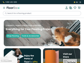 'thefloorbox.ca' screenshot