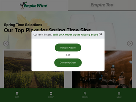 'empirewine.com' screenshot