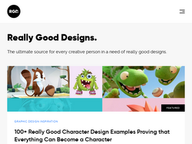 'reallygooddesigns.com' screenshot