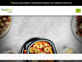 'flexpromeals.com' screenshot